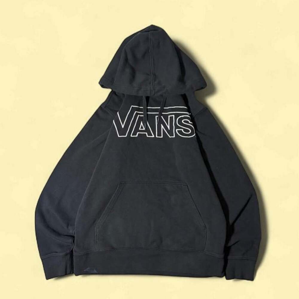 Vintage vans black hoodie with